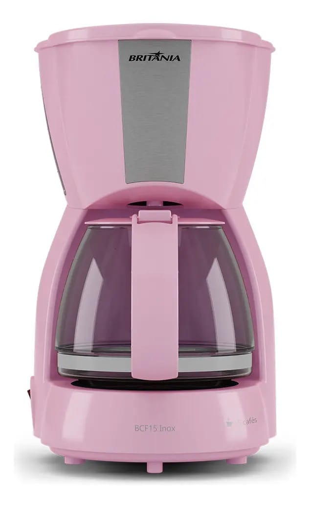 Britania Inox 1500 drip 110V Rosa