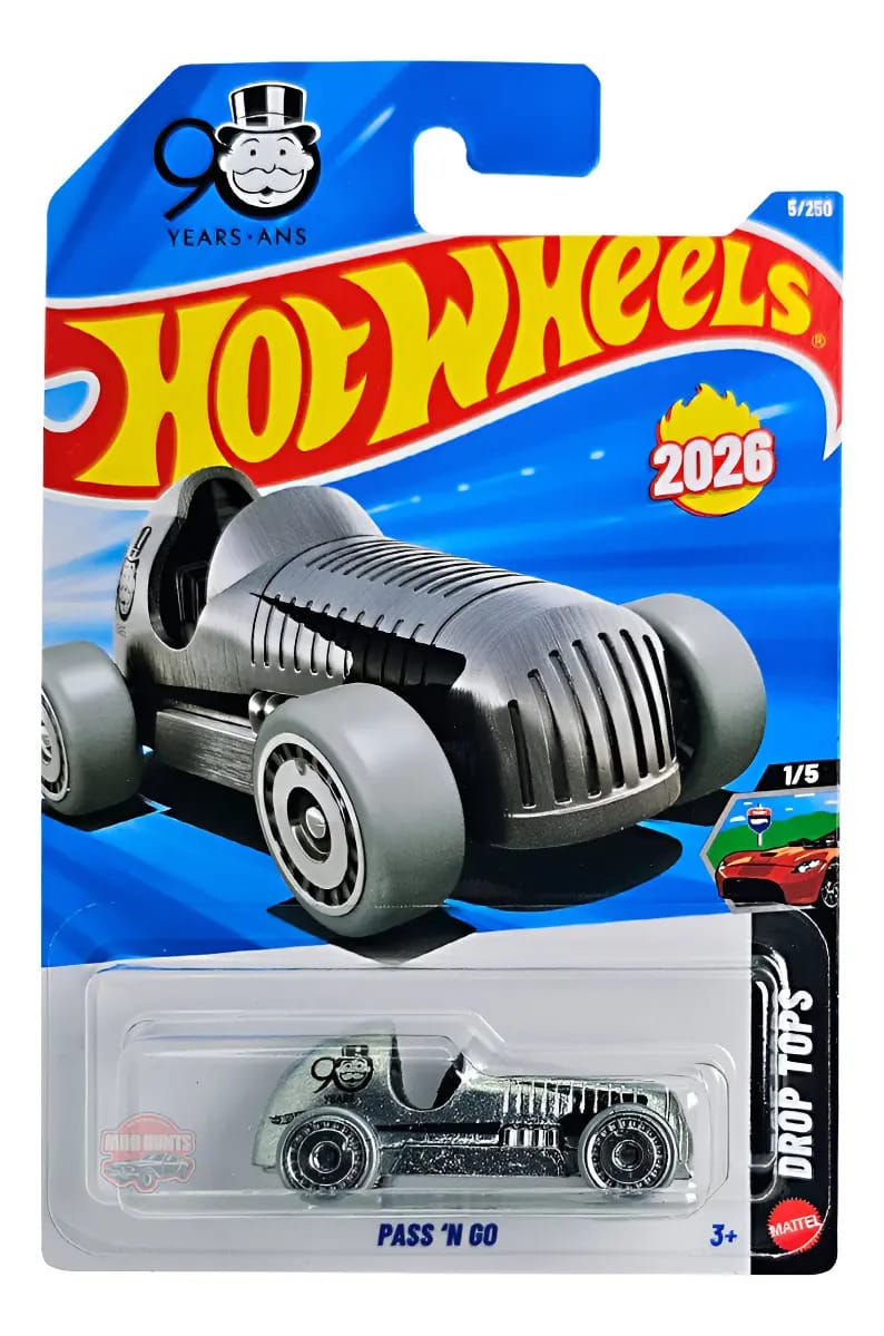 Carrinho Hot Wheels Pass'n Go - Jjh30
