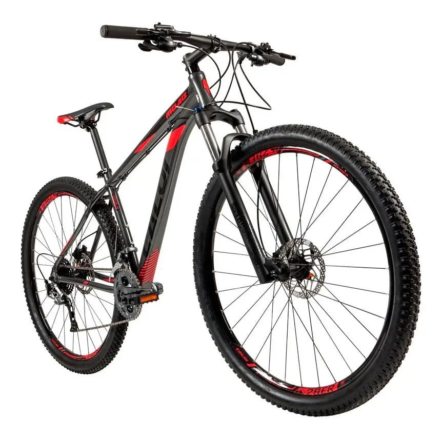 Bicicleta Mtb Caloi Moab Aro 29 - 19'' Susp Diant 27 Vel Cz Cinza 19