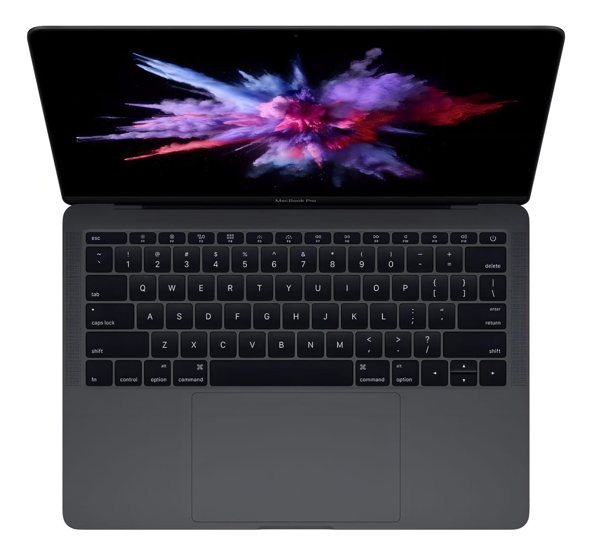 Apple MacBook Pro A1708 (Mid 2017) Cinza-espacial 13.3" 2560 px x 1600 px Intel 7360U 8GB de Ram