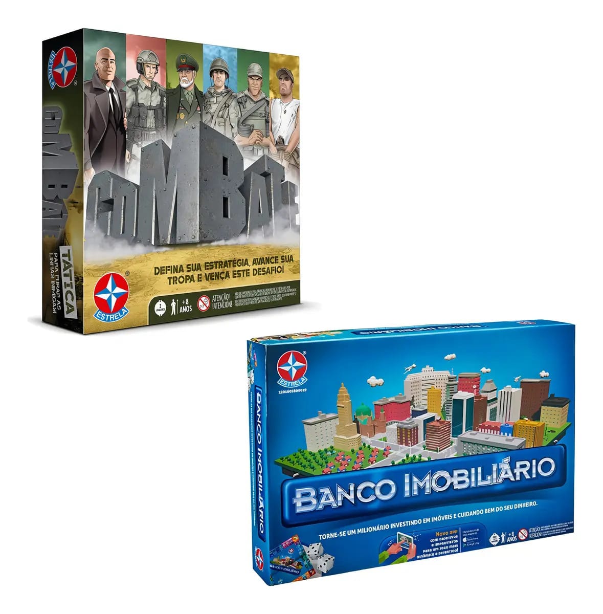 Jogo Banco Imobiliário E Combate - Estrela