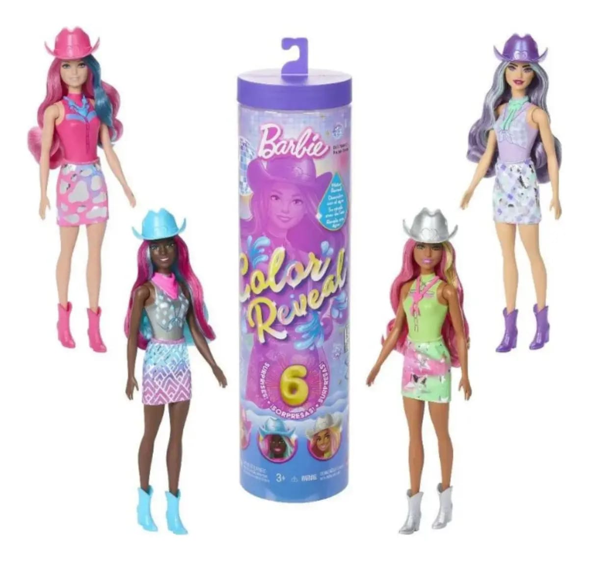 Barbie Color Reveal Disco Star Surpresa Sortida - Jcv73