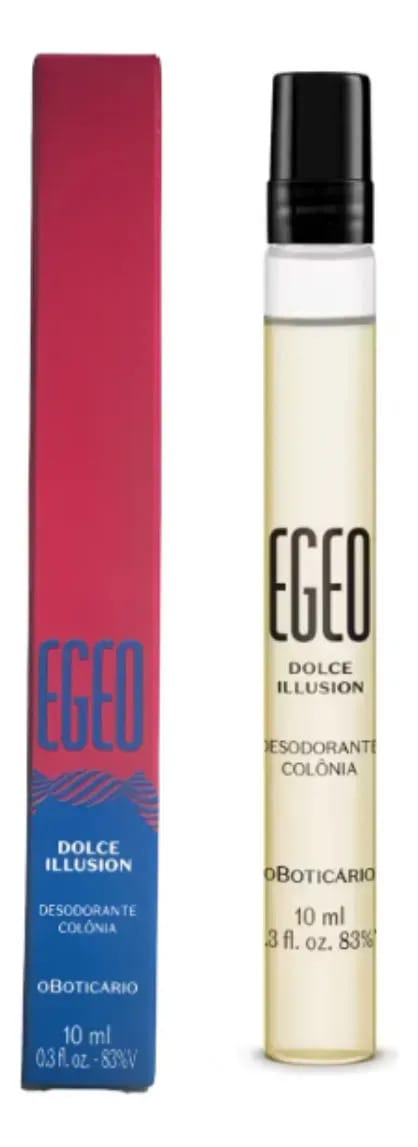 O Boticario Egeo Dolce Illusion Colônia 10ml Mini Viagem