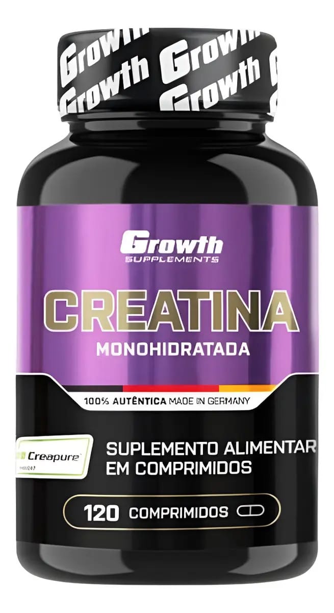 Creatina Growth Monohidratada Creapure Sabor Cápsulas