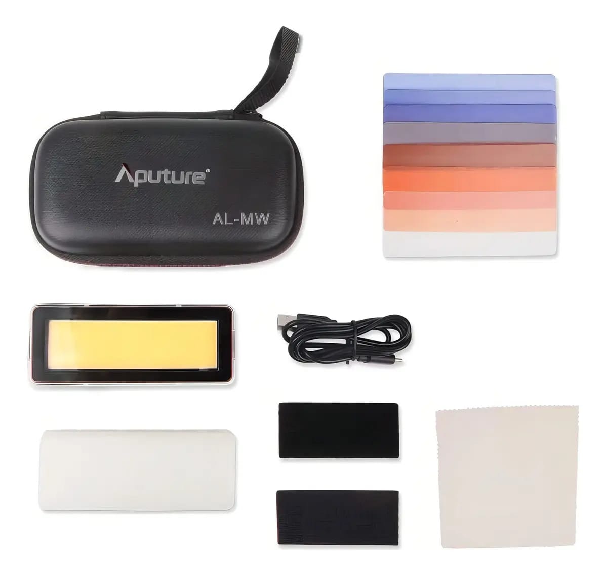 Aputure AL-MW Mini LED Impermeável 6000 Lux CRI 95+ Iluminação LED Câmera