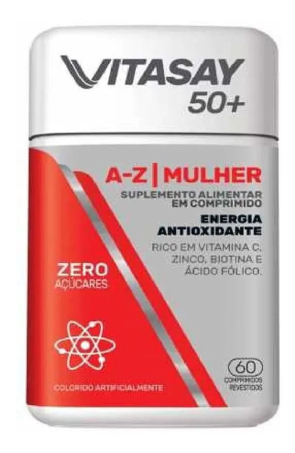 Vitamina Para Cansaço Físico E Mental Vitasay Stress C/60