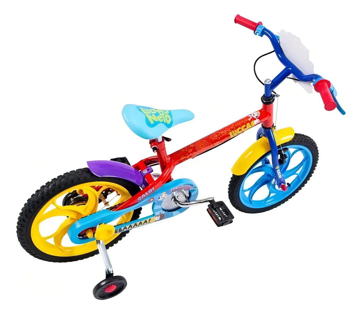 Bicicleta infantil Caloi Luccas Neto