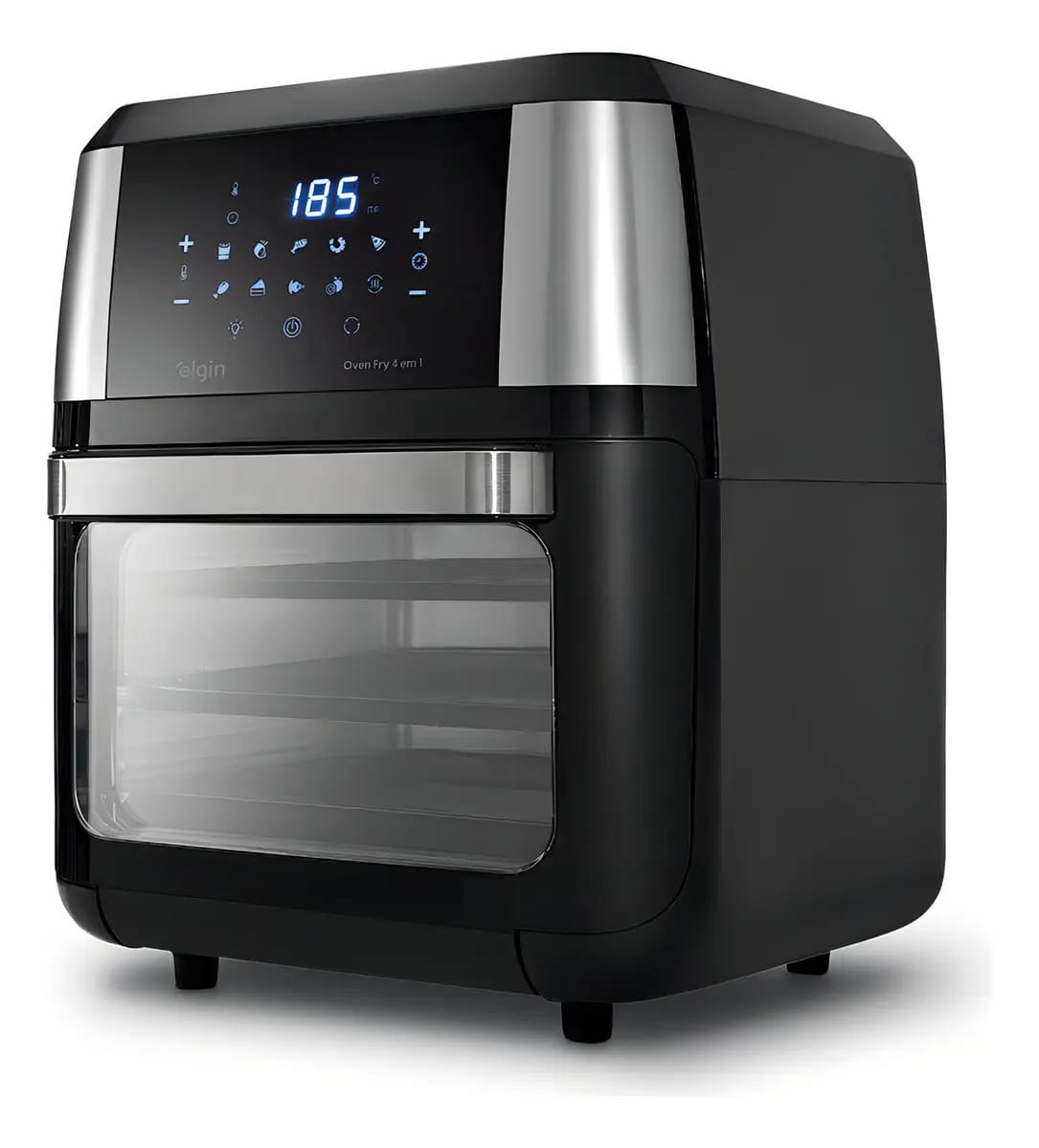 Air fryer Elgin Oven Fry 4 EM 1 AFO1001 de 12L Preto