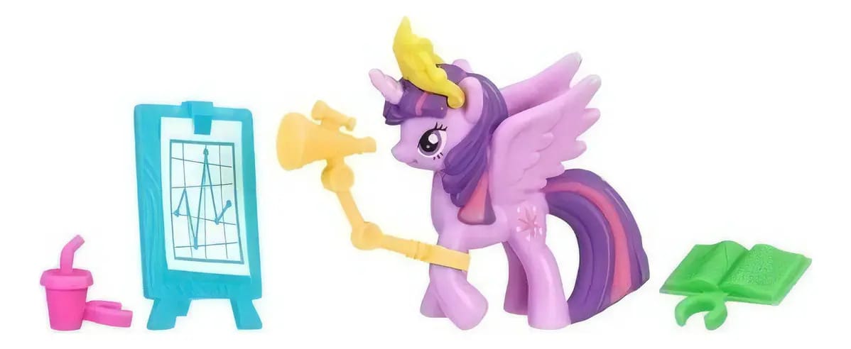 My Little Pony Figura Muñeca, cenários de histórias da Hasbro
