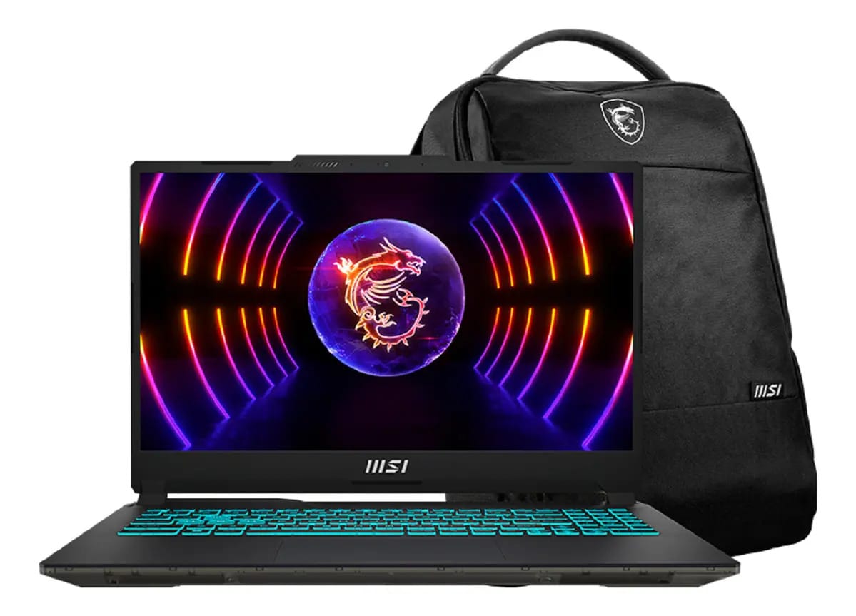 Msi Cyborg i7-12650H 16GB RAM 512GB Preto