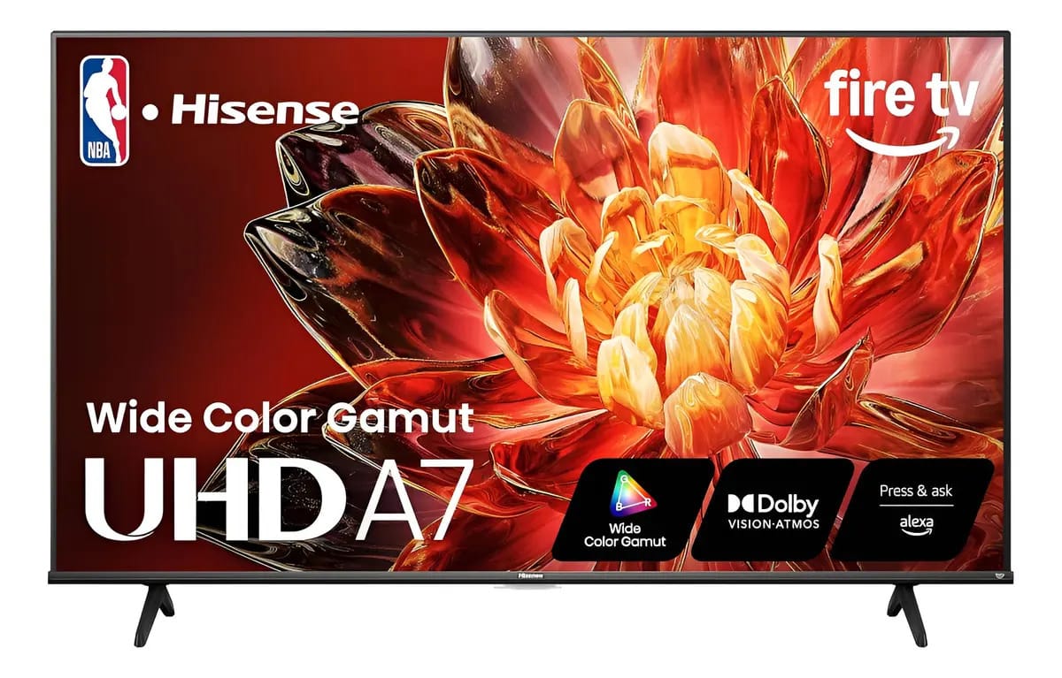 amazon Smart TV Hisense 55 A7 4K UHD Fire TV 2025