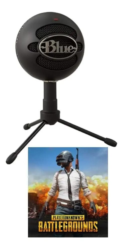 Pacote Battleground Blue Snowball Black Ice + Playerunkowns