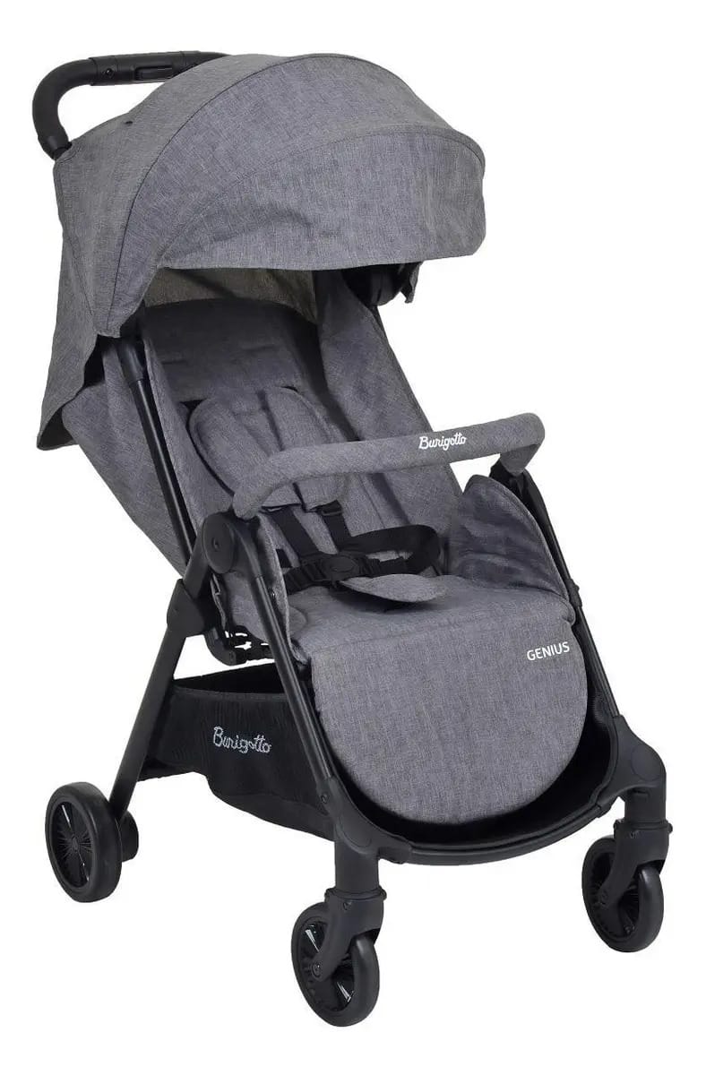 Carrinho De Bebê Genius Gray - Burigotto