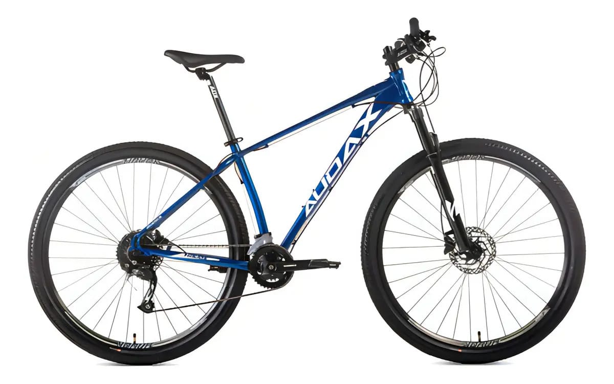 Bicicleta Mtb Audax Havok Nx 18v 2021 Azul Escuro Tam 17