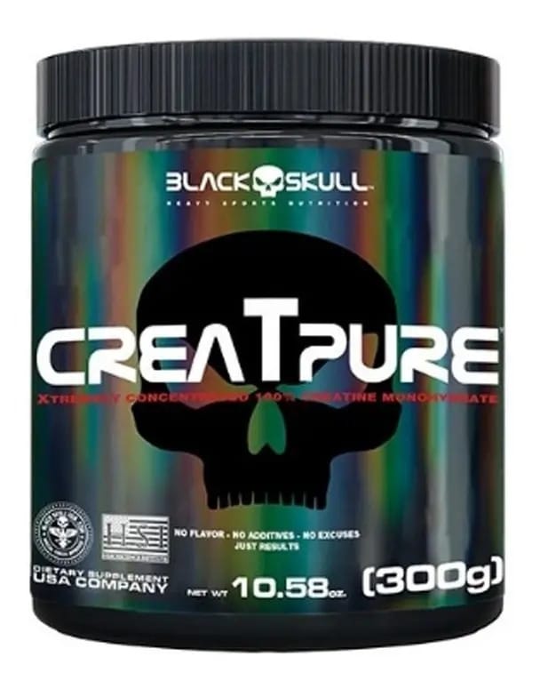 Creatpure 300g - Black Skull