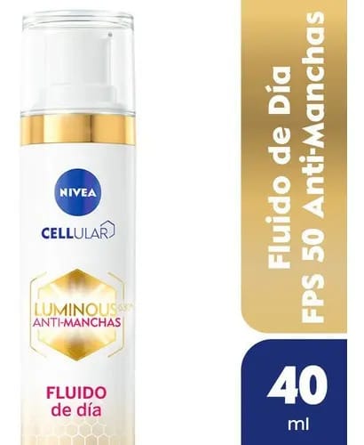 Creme de dia antimanchas Nivea Luminous 630 Fps 50 x 40 ml para todos os tipos de pele