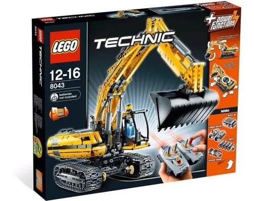 Lego Technic - Motorized Excavator 8043