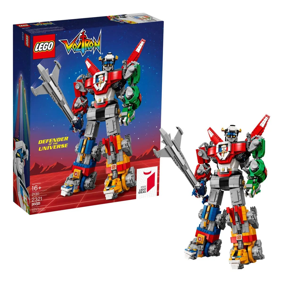 Lego Ideas Voltron 21311 - Conjunto de Construção (2321 Peças)