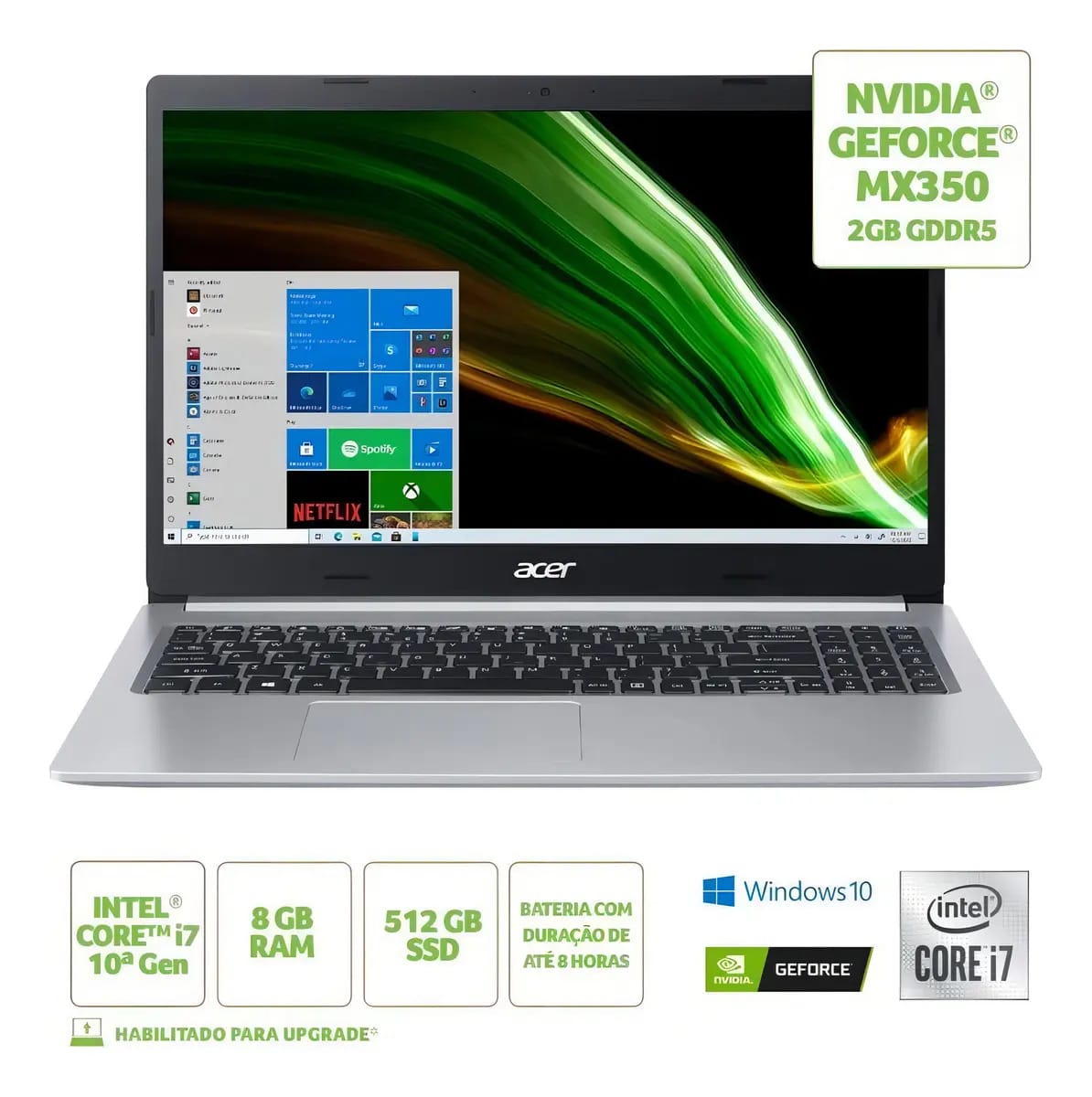 Acer Aspire 5 8GB RAM 512GB Gamut