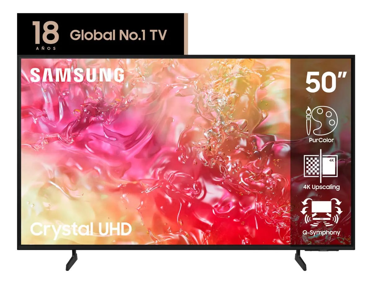 Samsung Crystal UHD DU8000 UN50DU7000GCZB 50" 4K