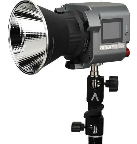 Aputure Amaran Cob 60x Iluminador Profissional Led Bicolor Cor da estrutura Plata arcoíris