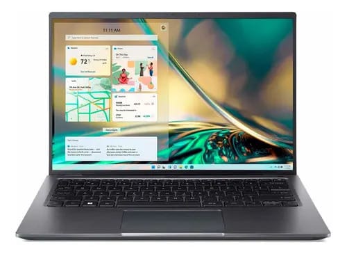 Acer Swift X 14 I7 12va 512gb 16gb Rtx3050 Bajo Pedido Cor Preto