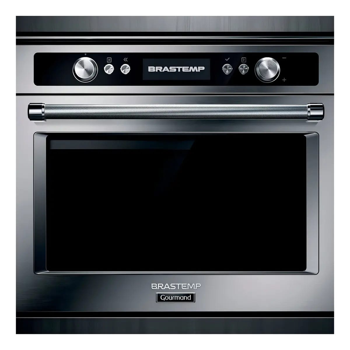 Micro-ondas De Embutir Brastemp Gourmand 40 Litros Inox Com