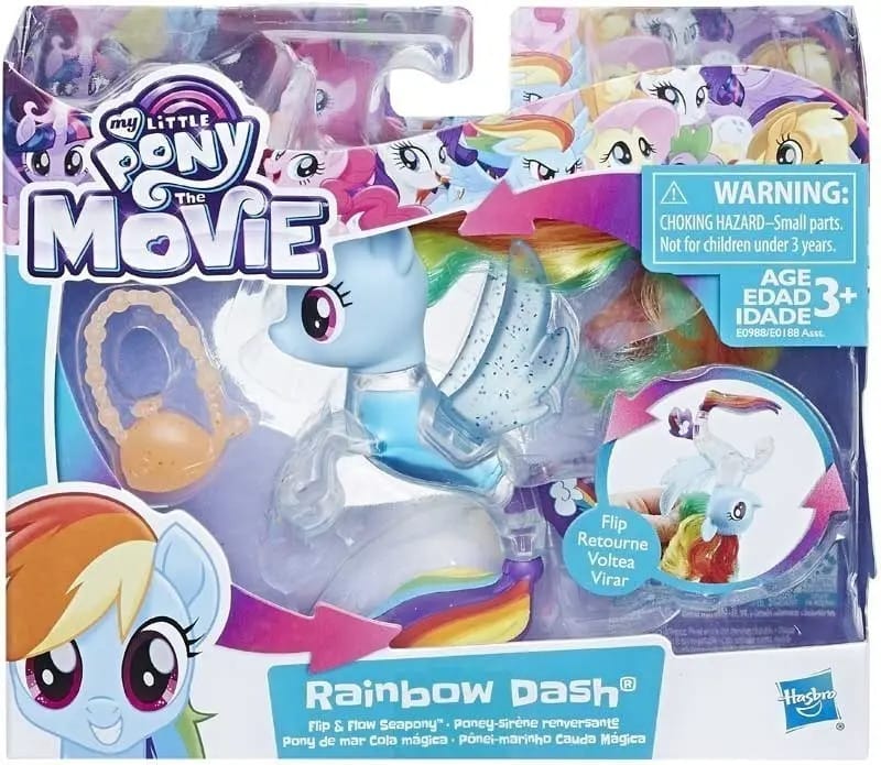 Figura Rainbow Dash My Little Pony | Brinquedos Hasbro Baloo