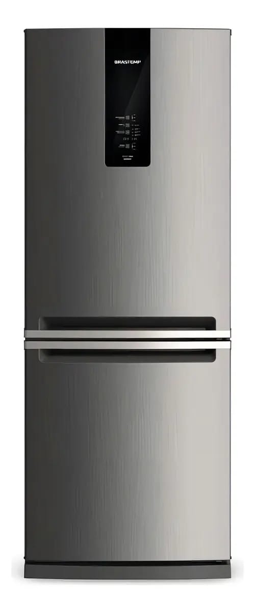 Geladeira Brastemp Frost Free Inverse 443l Inox Bre57ak
