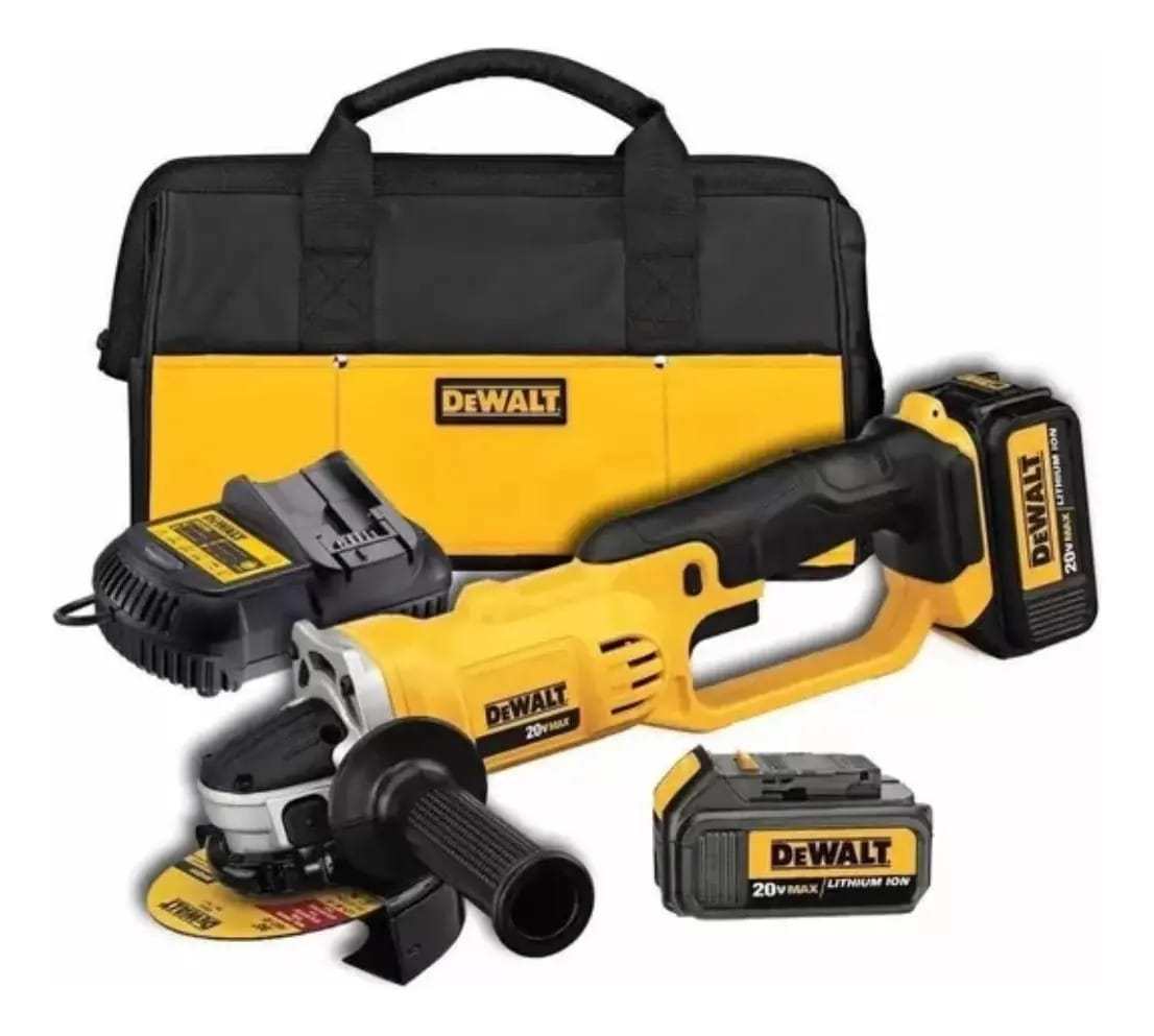 Esmerilhadeira Angular 4.1/2 Bateria Litio Dewalt