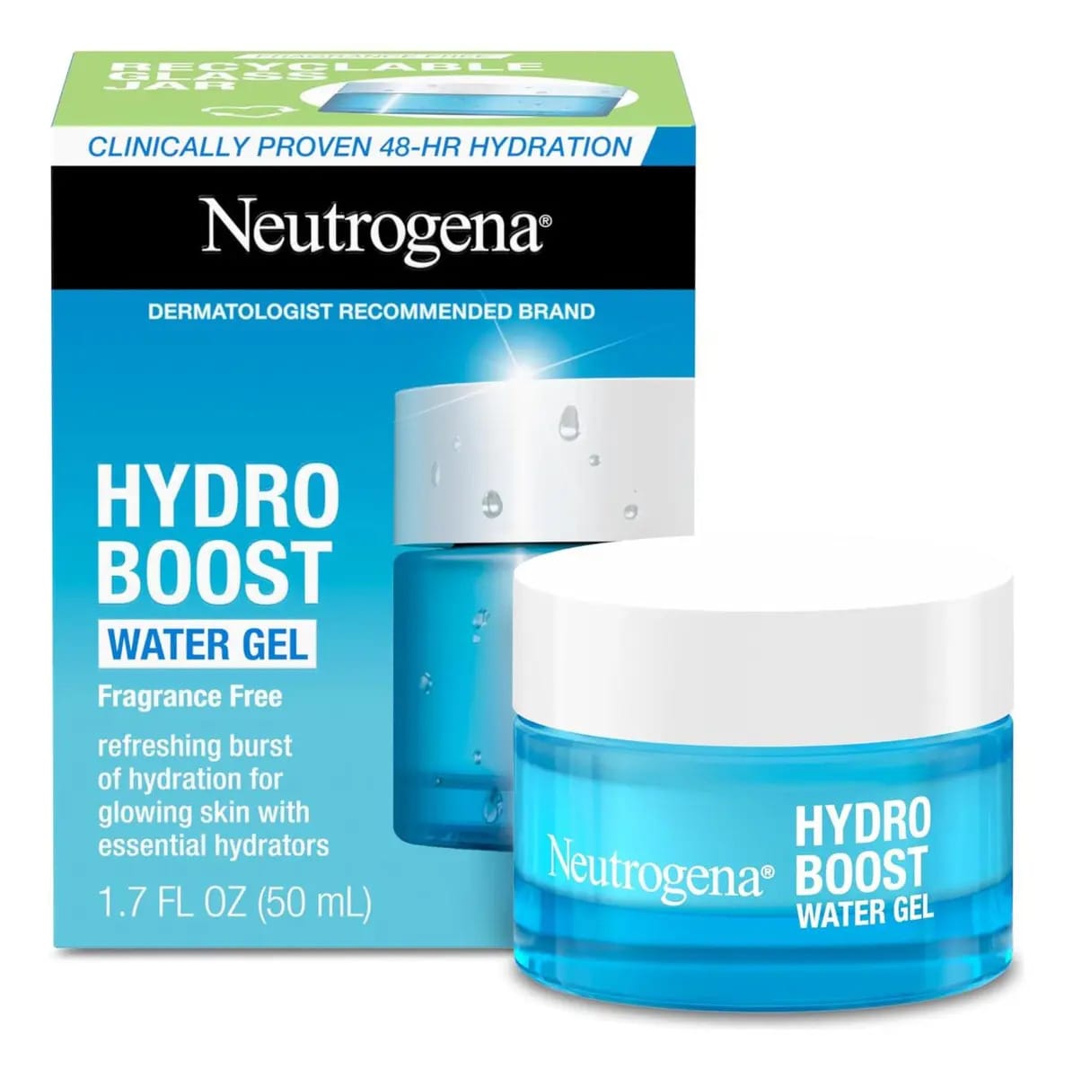 Hidratante Facial Neutrogena Hydro Boost Water Gel Com Ácido