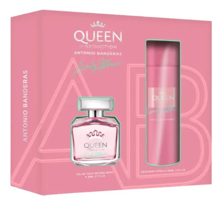 Antonio Banderas Kit Queen Of Seduction Lively Muse Edt