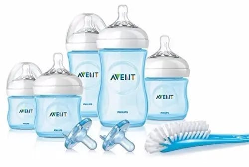 Mamadeiras para recém-nascidos Avent Natural Blue Scd296/12