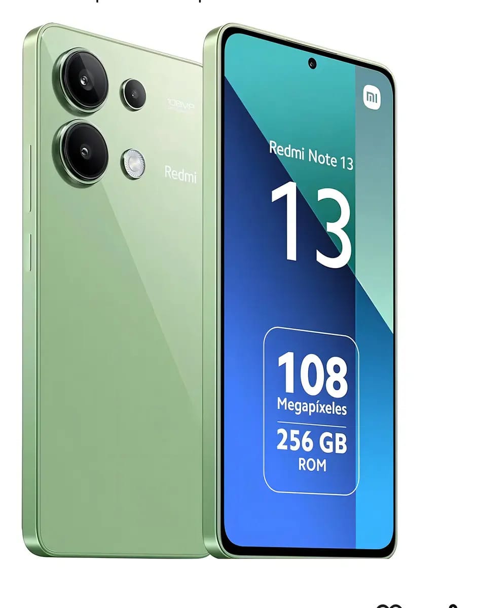 Smartphone Xiaomi Redmi Note 13 Dual Sim 256gb/8gb ( ) Cor Verde-claro