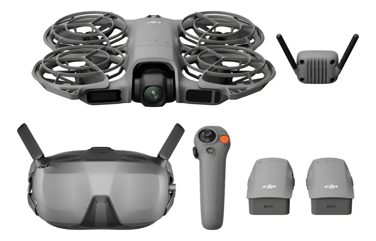 Drone Combinado Dji Neo 2 Motion Fly More | 3 Baterias Cinza Cinza