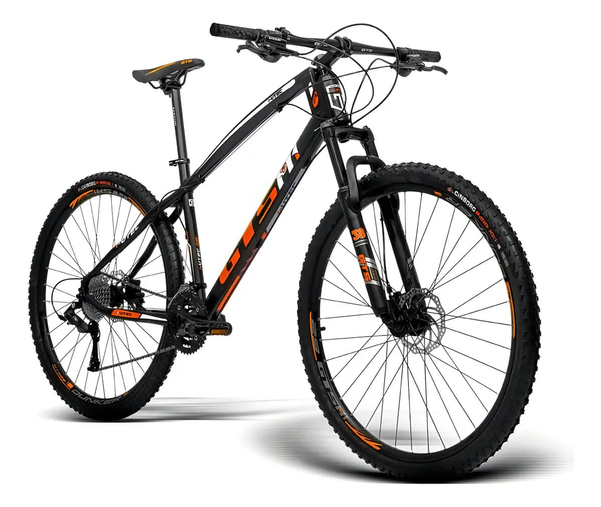 Bicicleta Aro 29 Gts M1 F Hidráulico 27v | I-vtec Absolute Cor Laranja