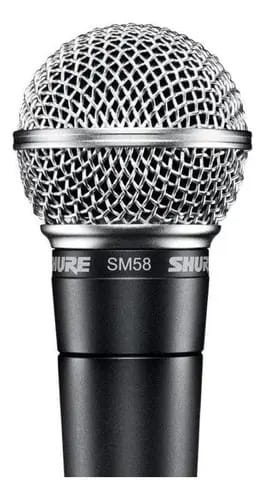 Microfone vocal Shure Sm58 Lc preto