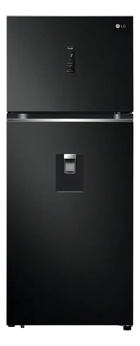 Refrigerador Top Freezer LG VT40apd Door Cooling 383 Lts Cor Preto Aço
