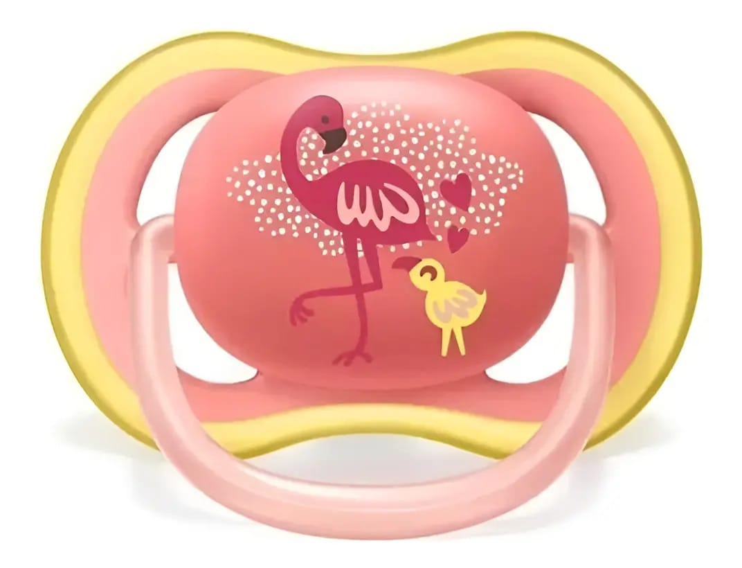 Chupeta Ultra Air 6 A 18m Decorada Silicone Philips Avent