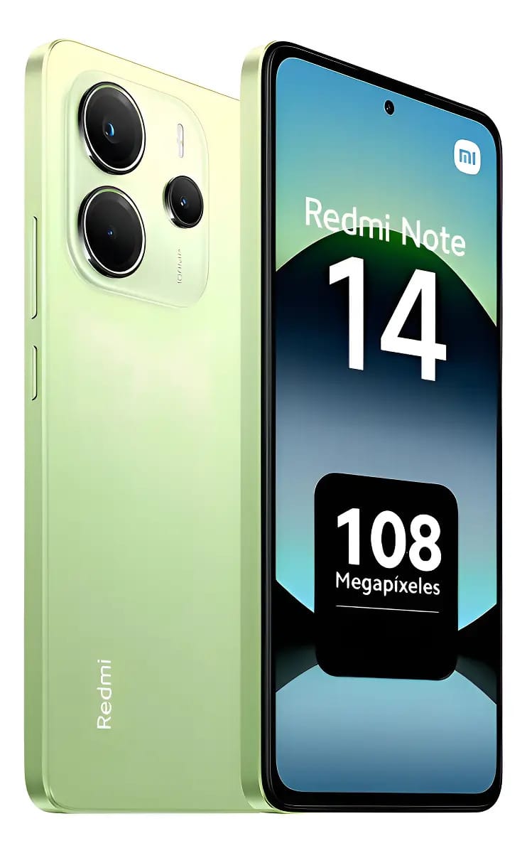 Xiaomi Redmi Note 14 4g 128gb 6gb Ram 108mpx 5100mah Cor verde