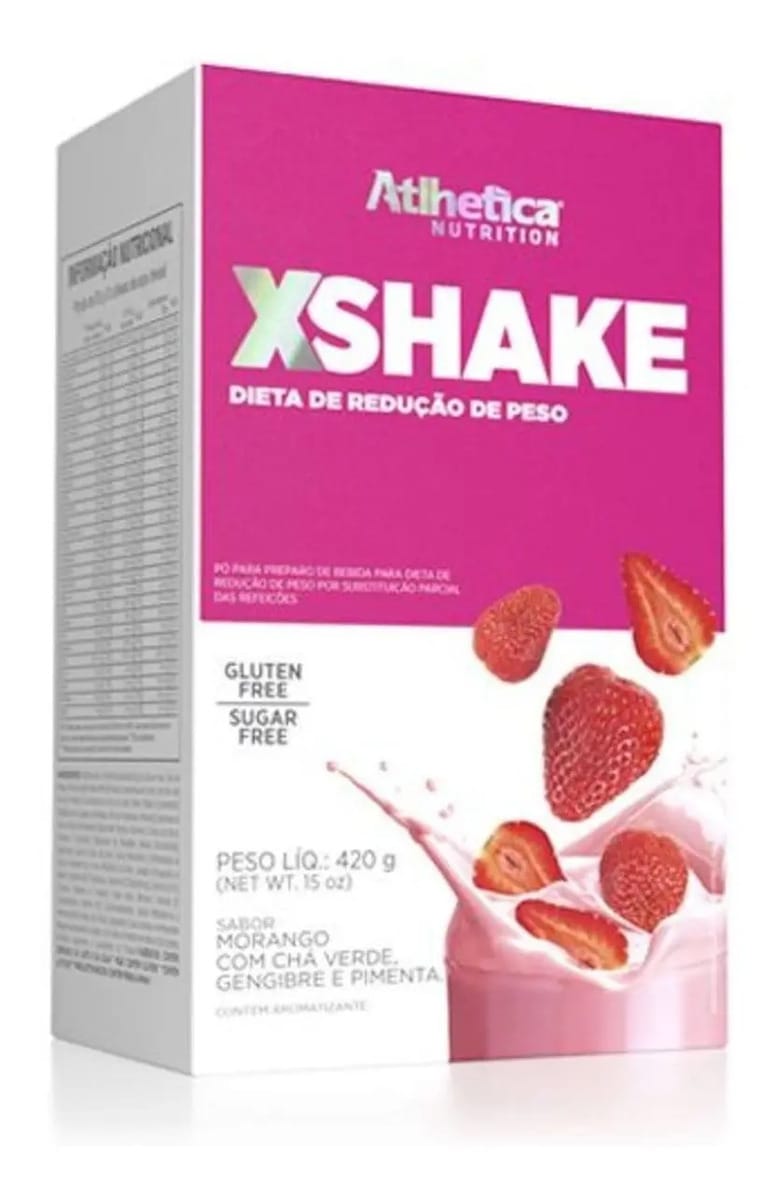 Xshake - 420g Morango - Atlhetica