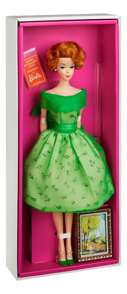 Boneca de arte moderna Barbie Signature Barbie Silkstone