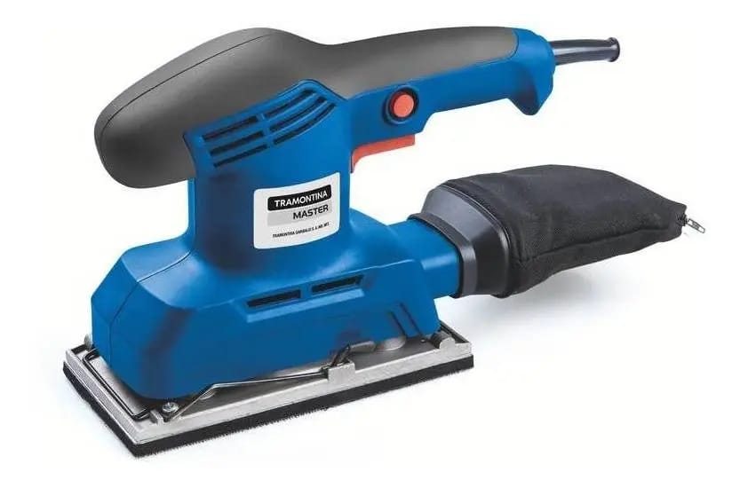 Lixadeira Orbital 240 W Tramontina Para Uso Profissional Cor Azul Frequência 50/60 Hz