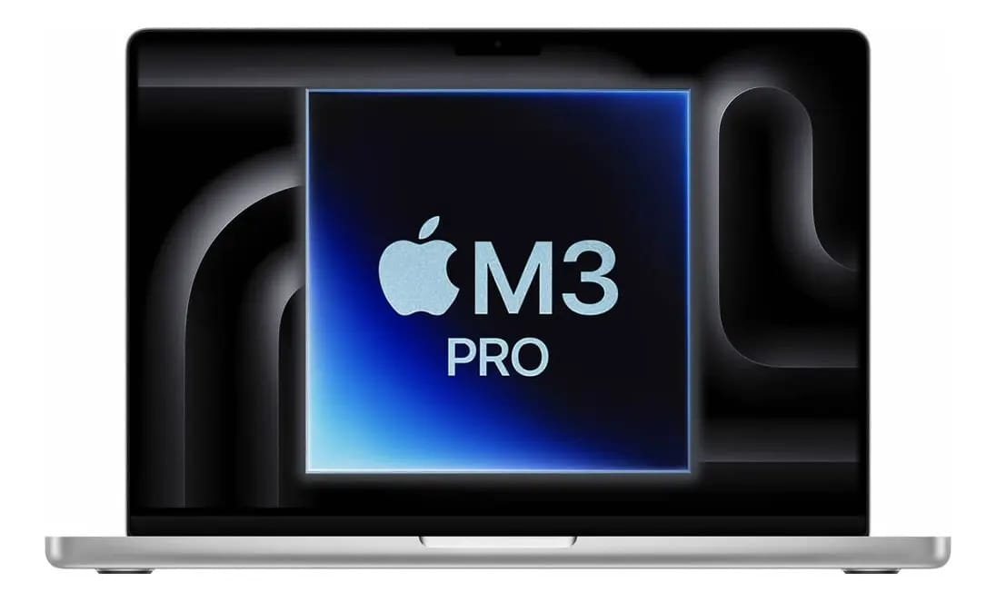 Apple MacBook Pro 14" M3 Pro MRX33LL/A Silver 14" 3024 px x 1964 px disco SSD 1 TB Apple M3 Pro 18GB de Ram