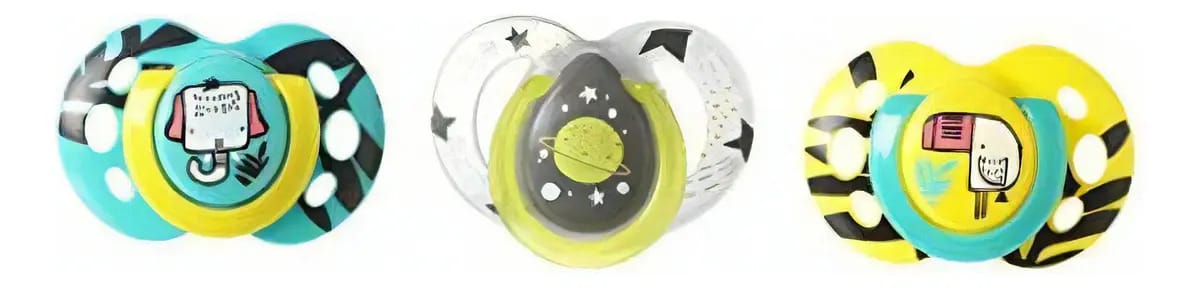 Chupeta diurna e noturna Tommee Tippee, 6 a 18 meses, 3 unidades