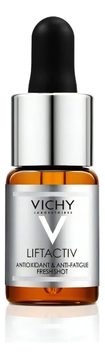 Sérum Shot Antioxidante e Antifatiga Vichy Liftactiv para todos os tipos de pele de 10mL