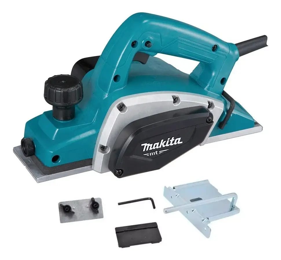 Makita Plaina Elétrica Profissional 82mm 580 Watts M1902b-p Cor Azul