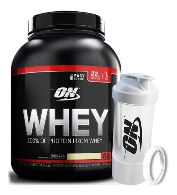 Whey Protein 2kg - Optimum Nutrition - Isolado + Concentrado