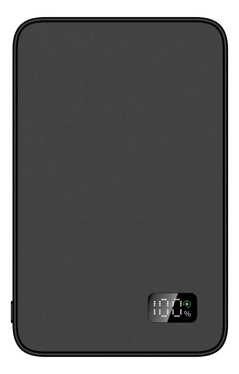 Carregador Portátil Power Bank Turbo 20w 10.000mah Wireless Geonav Preto