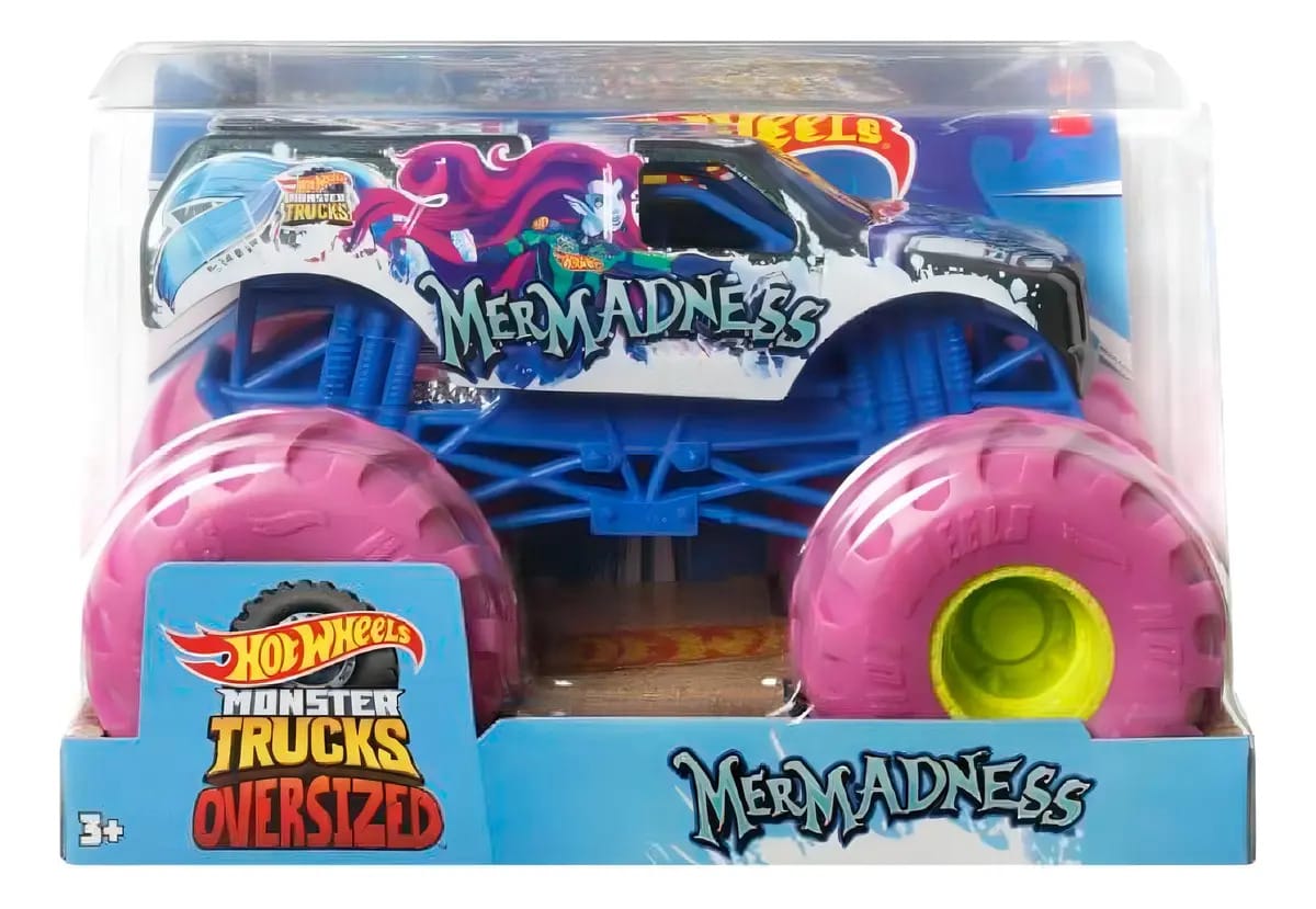 Hot Wheels Monster Trucks Mermadness - Mattel